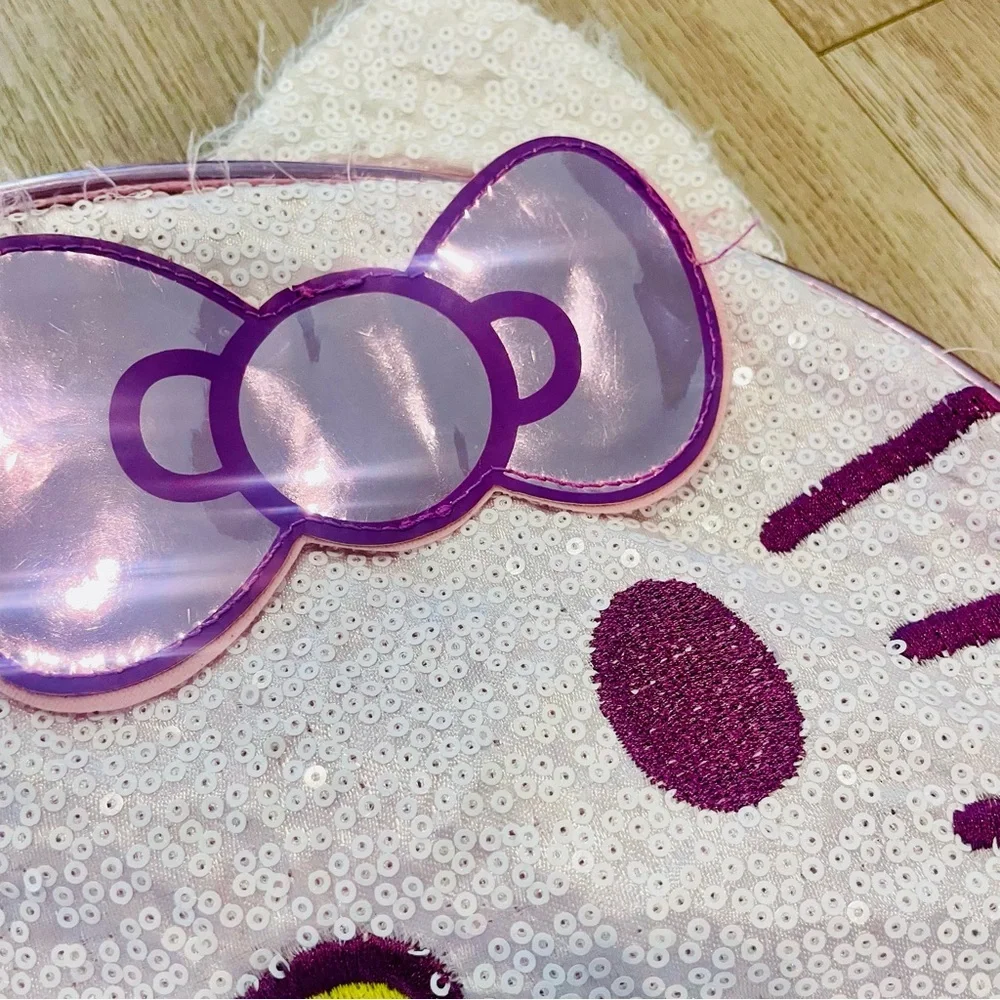 Hello Kitty Kids Sequin Backpack - Pink and Blue